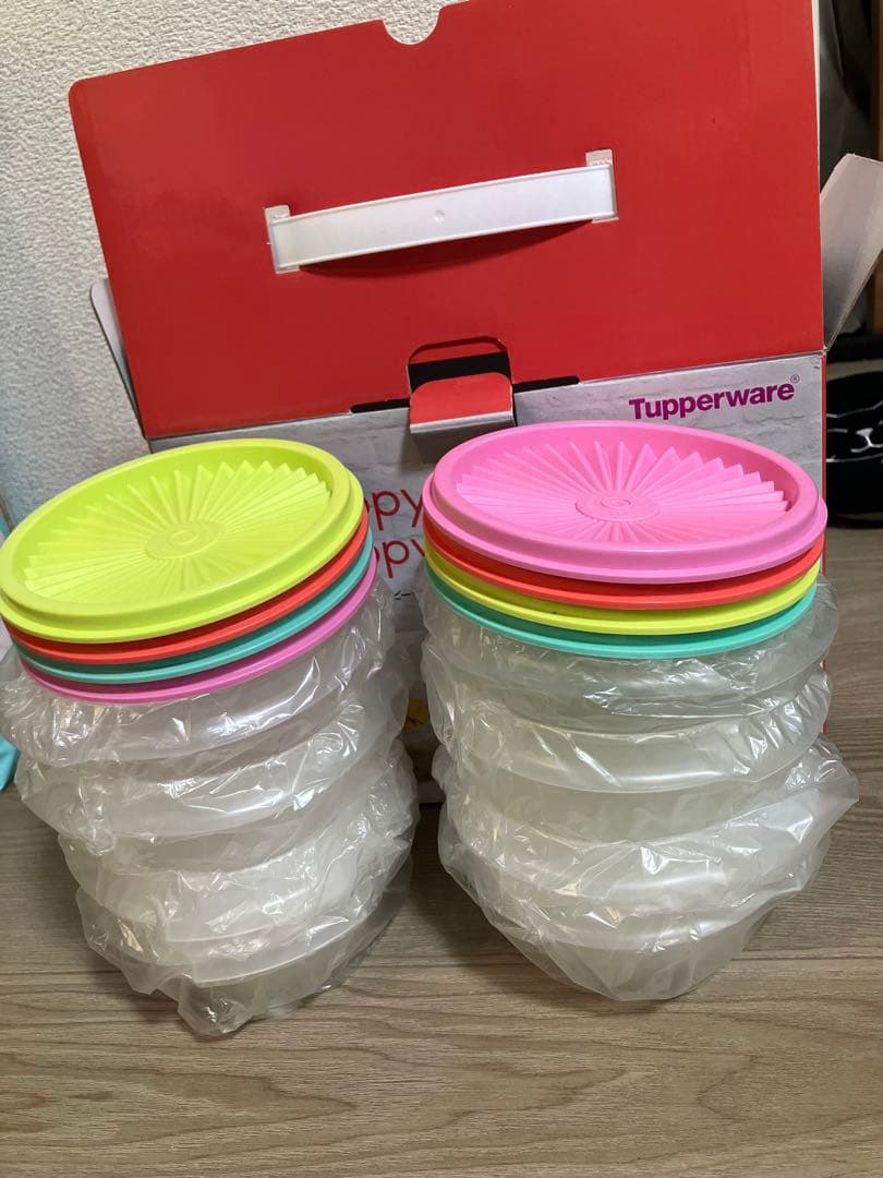 新品★タッパーウェア　ベルポピー＆ミニポピーセット