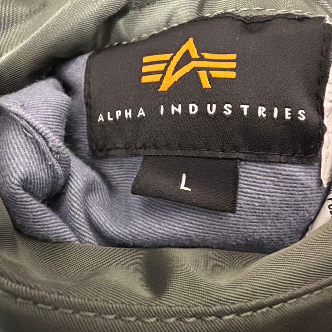 W*p様 アルファ×ポパイ コラボ MA-1 パッチ/ワッペン/刺繍 L