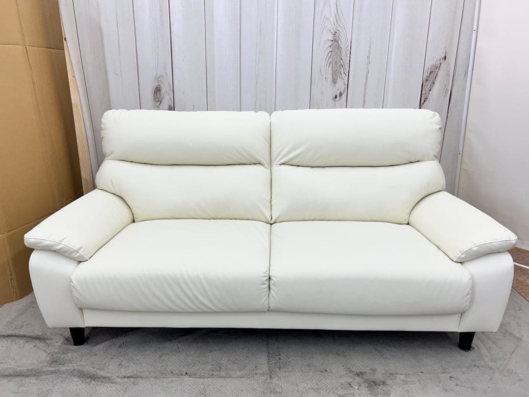 ニトリ⭐︎Nシールド　3人掛けソファ　アイボリー