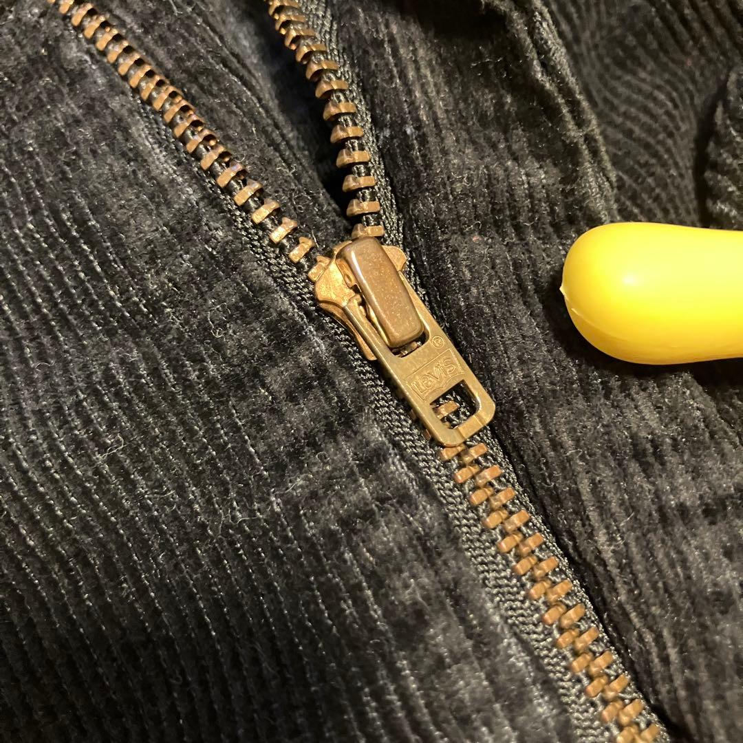 70's〜80's Levi's 519 1558 真っ黒 ブラックコーズ