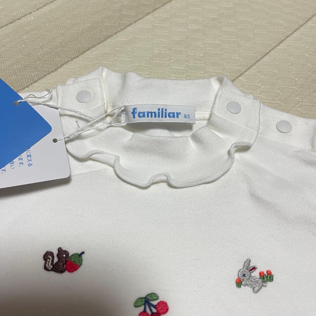 にこ♡新品タグ付きfamiliarファミリア♡2点セットブラウスワンピース