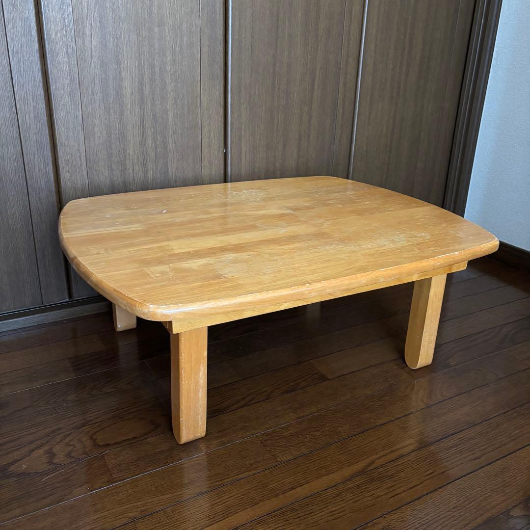 木製 折りたたみ ちゃぶ台 ローテーブル 座卓
