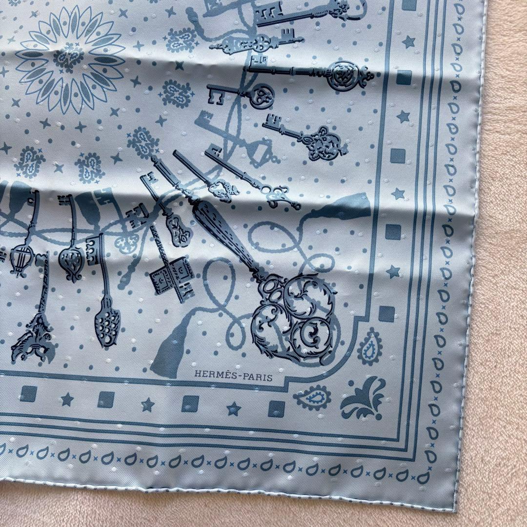 キ*プ様 【未使用保管品✨】HERMES シルク　バンダナ　プリュムティ　レ・ク