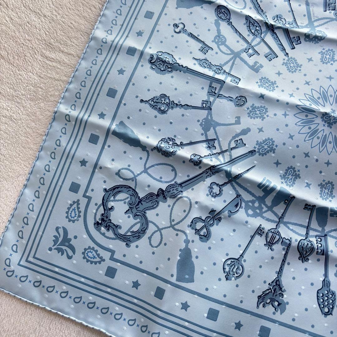 キ*プ様 【未使用保管品✨】HERMES シルク　バンダナ　プリュムティ　レ・ク