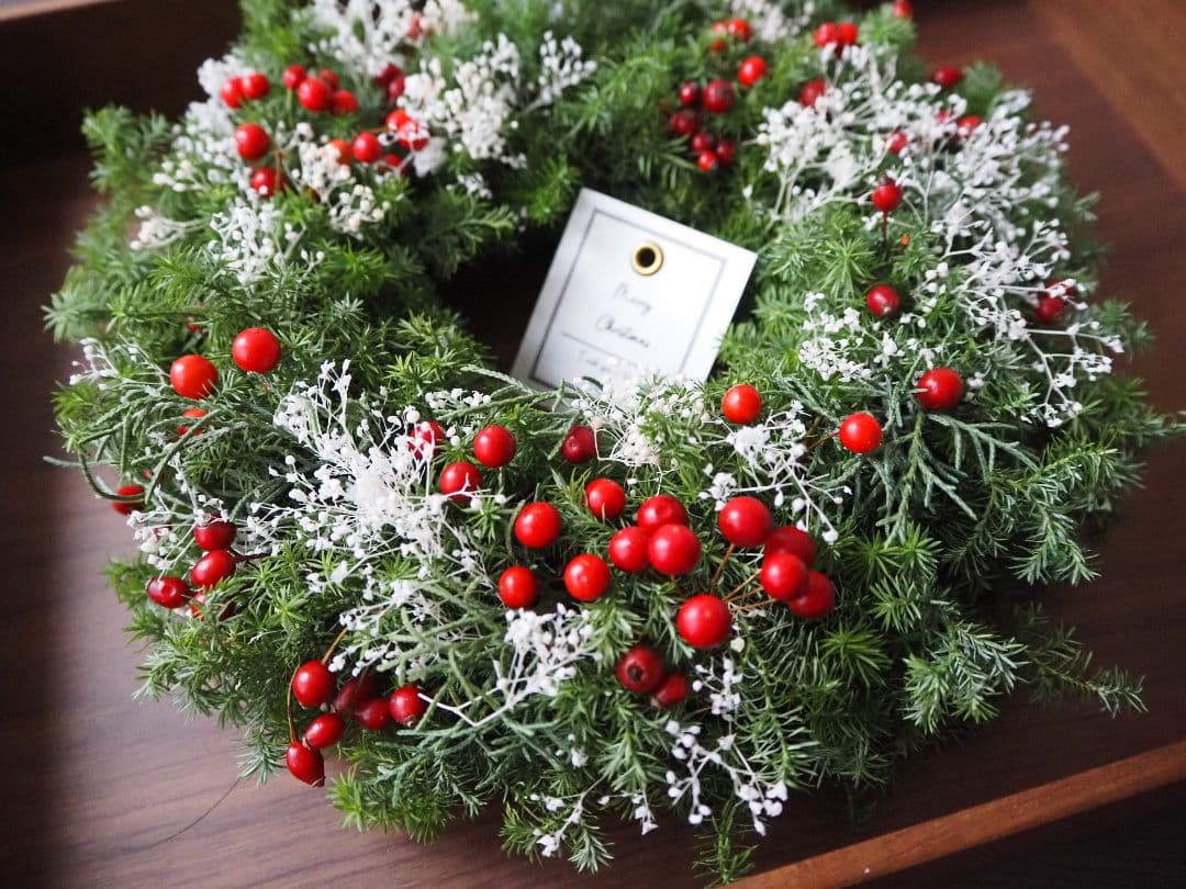⌘ クリスマスリース ⌘ ホリデーシーズンのクリスマスリース