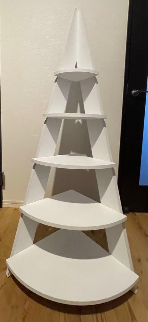 【簡易組立】 書棚　本棚　コーナーラック　角収納　シェルフ　コーナーボード