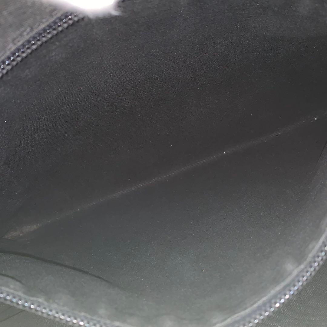 極美品✨イルビゾンテ トートバッグ オールレザーロゴ型押し A4可能 ブラック