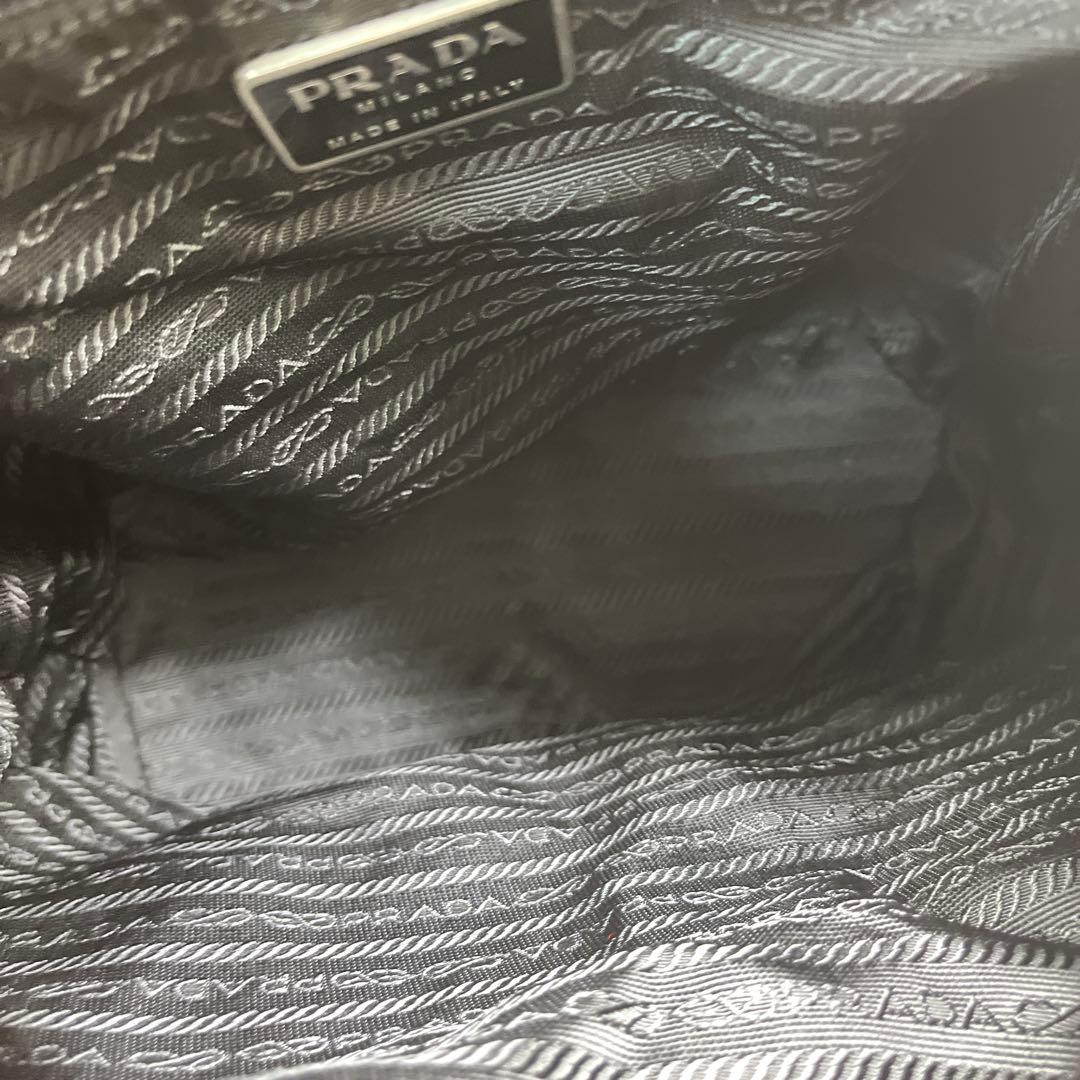 美品 PRADA プラダ 正規品 リュック バックパック　ナイロン ブラック 黒