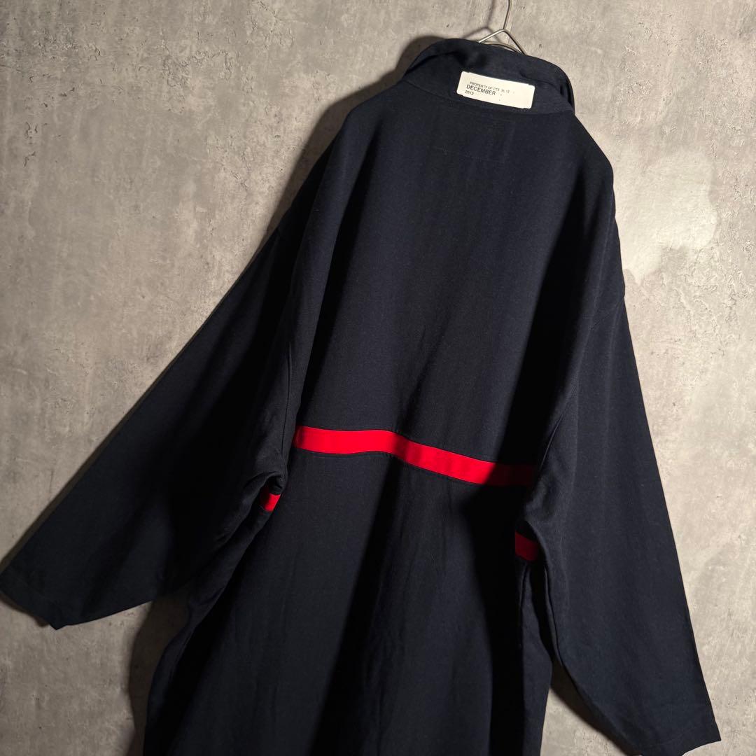 ⭐️希少⭐️00〇〇 ゼロゼロマルマル ショップコート XL相当 ネイビー 美品