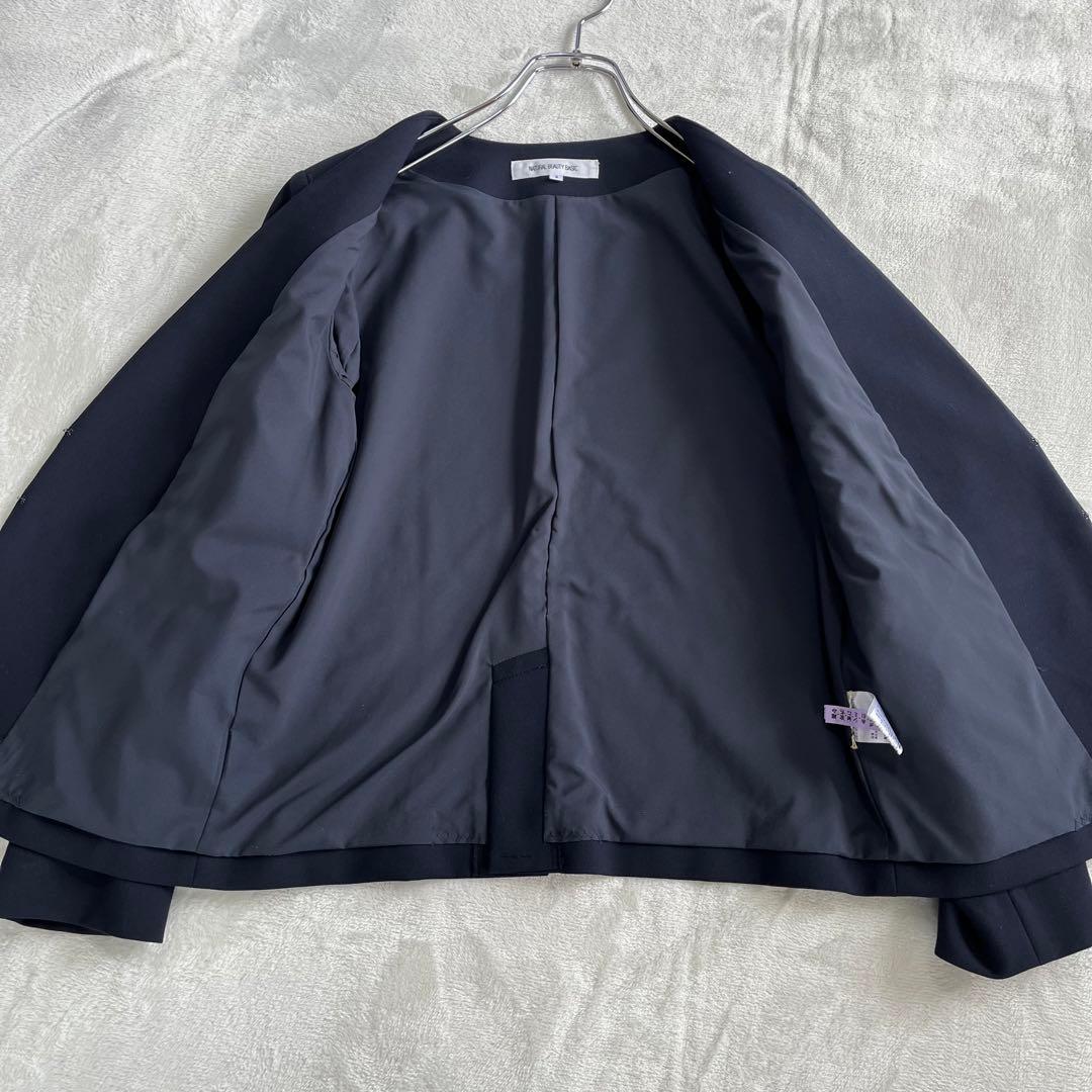 スズちゃんナチュラルビューティーベーシック スーツ S ノーカラー