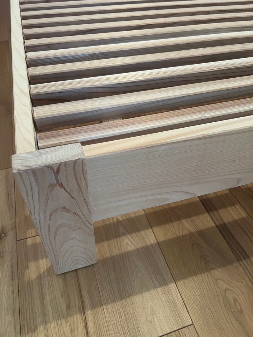 日本製　TOKOTOKO（トコトコ） すのこベッドフレーム/シングル　b