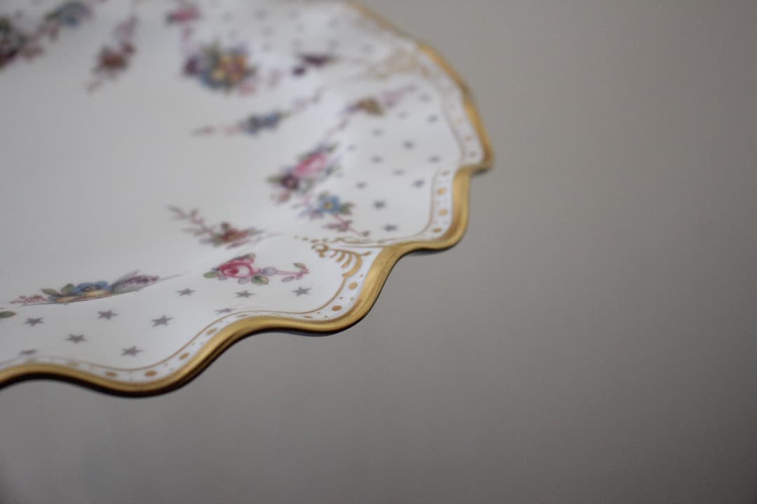 ロイヤルクラウンダービー　ロイヤルアントワネット　２６cmプレート　ペア