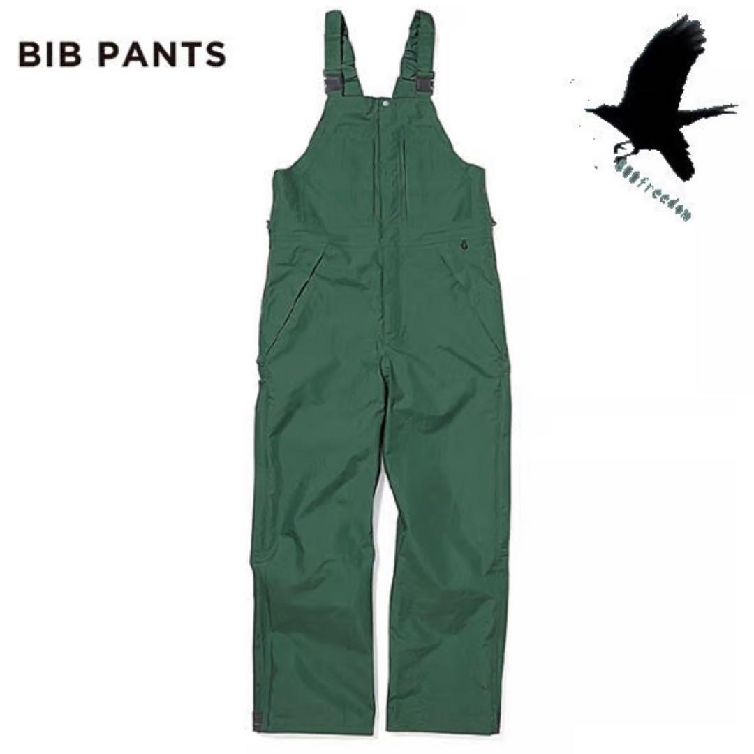 グリーンクロージング ビブパンツ 23-24 ダルグリーン XL