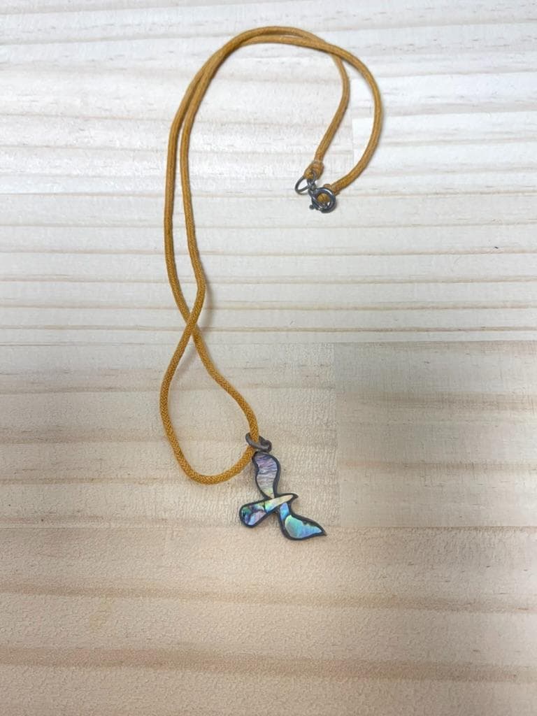 【希少】BLUE BLUE ピジョン ネックレス 925 聖林公司 シェル 鳩