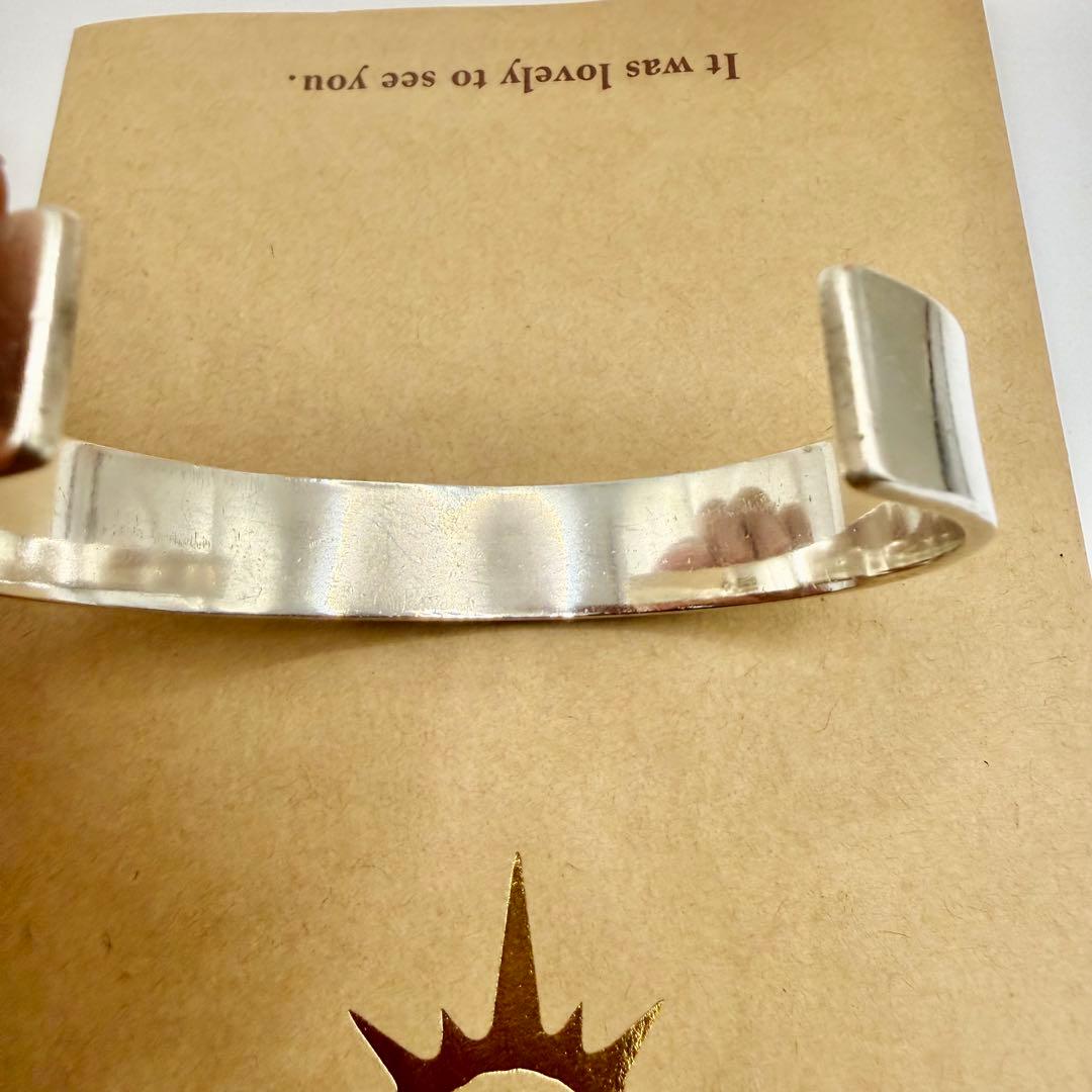 アリゾナフリーダム　k18太陽神付き平打バングル B-19a 定価89650円