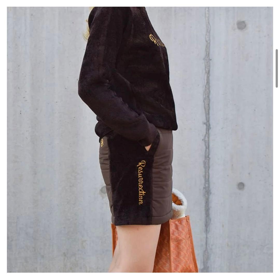 Resurrection レザレクション　パデットニットスカート　レディース