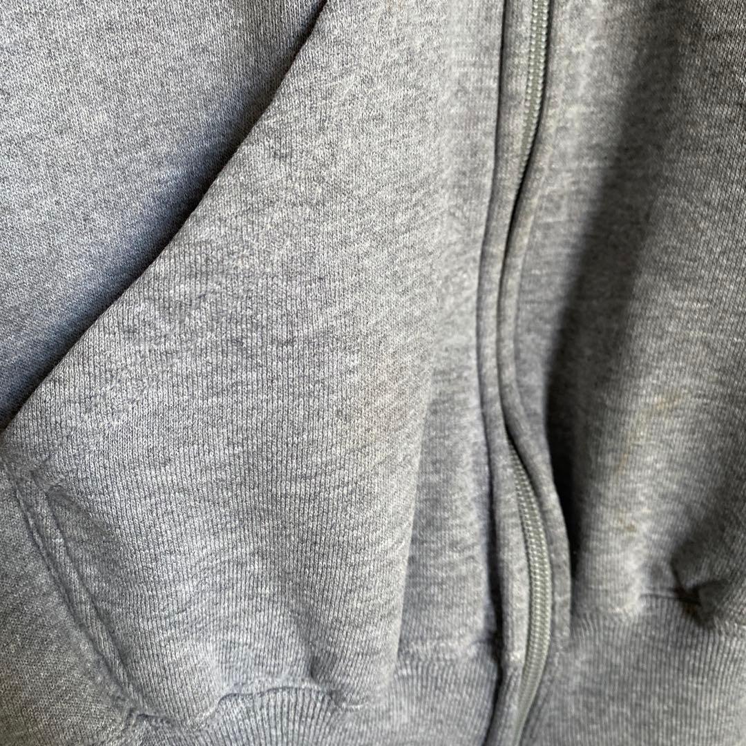 90s russell athletic スウェット ジップアップパーカー XL