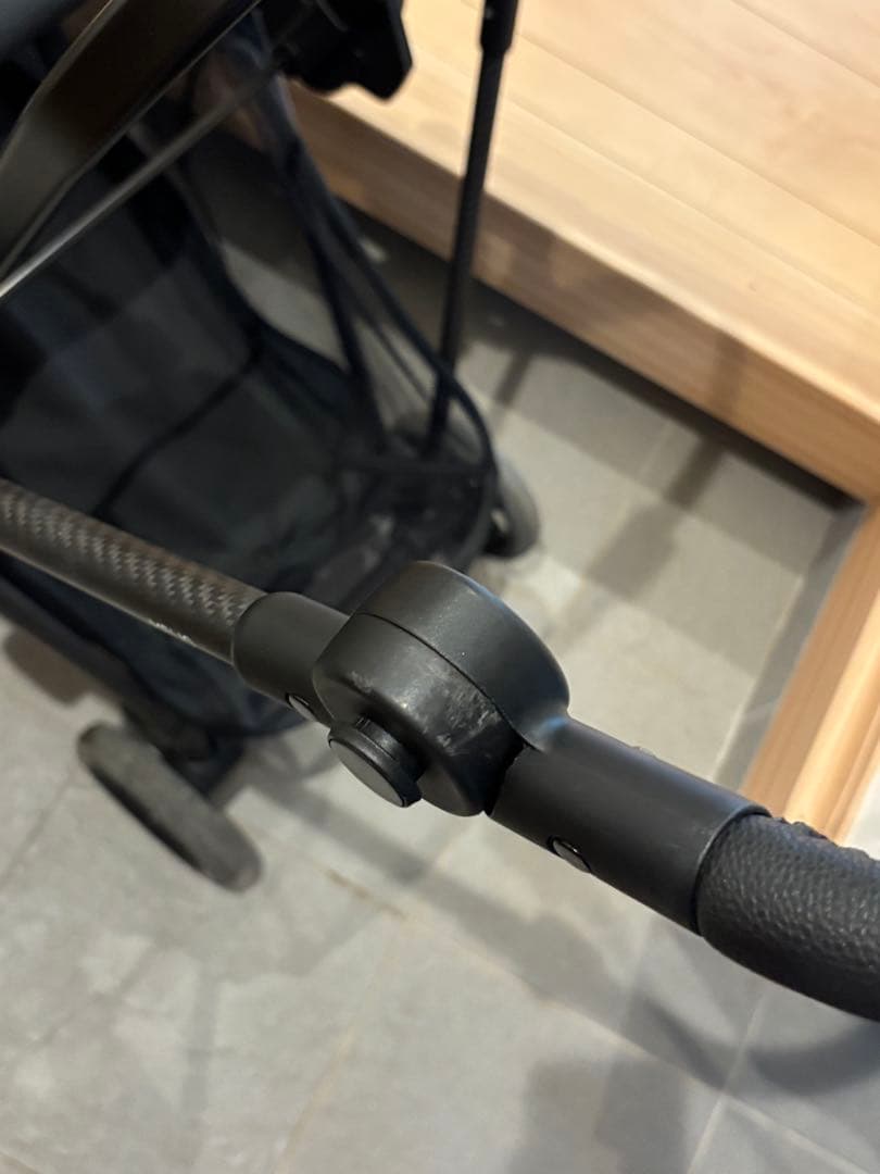 【極美品】送料込！サイベックス　メリオ　カーボン　コットンホワイト　ドリンクホ