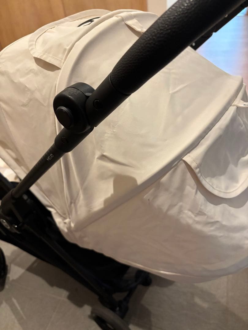 【極美品】送料込！サイベックス　メリオ　カーボン　コットンホワイト　ドリンクホ