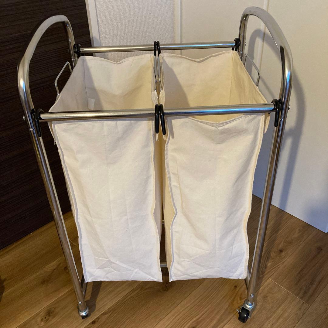 【1点のみ】ランドリーラック　ランドリーバスケット　洗濯カゴ