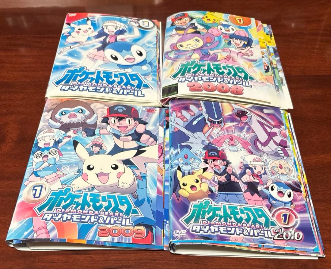 ポケットモンスターダイヤモンド&パール フルシーズン 全巻完結セット dvd