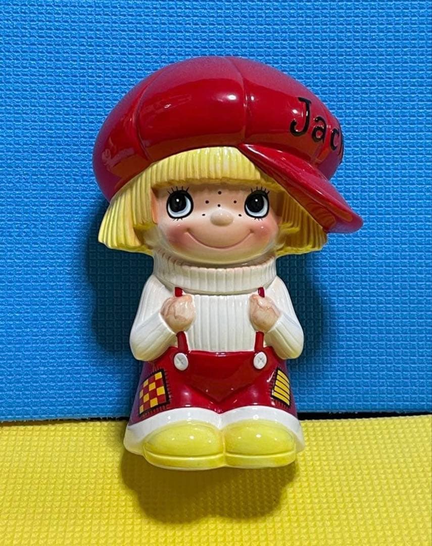 内藤ルネ　陶器　靴ベラ入れ？　23センチくらい　昭和レトロ