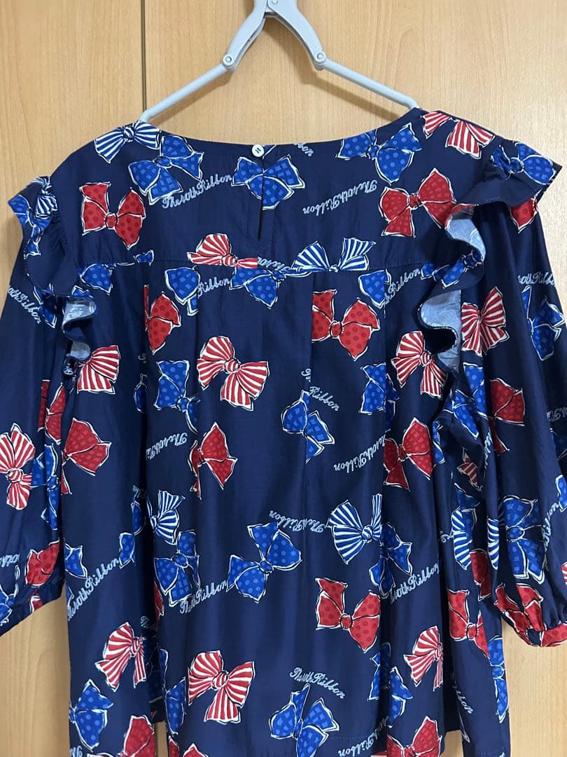 Anniversary ribbons チュニックブラウス