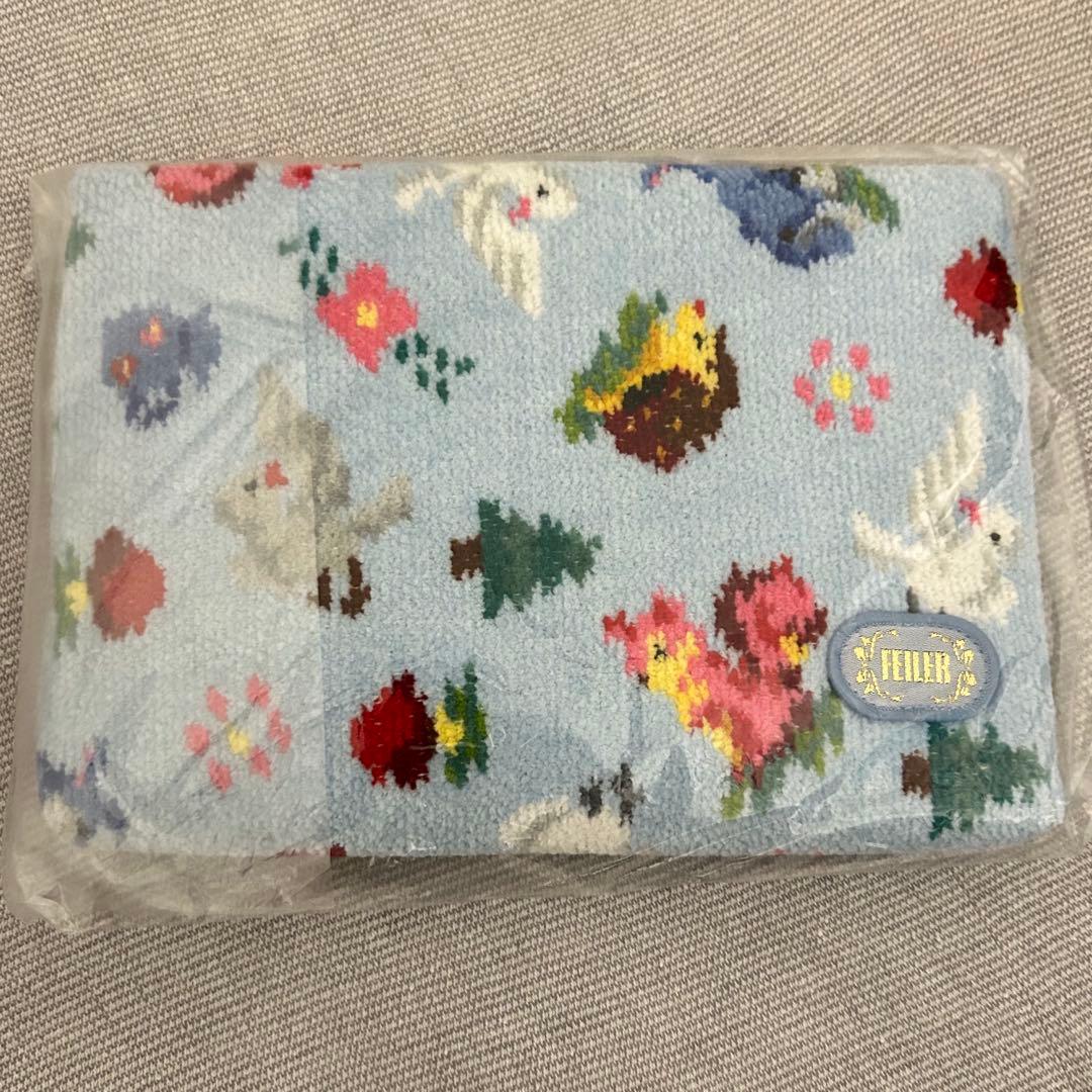 さ*マ様 フェイラー × 鳩居堂 | コラボ 第5弾 | 数寄屋袋 ブルー 1点