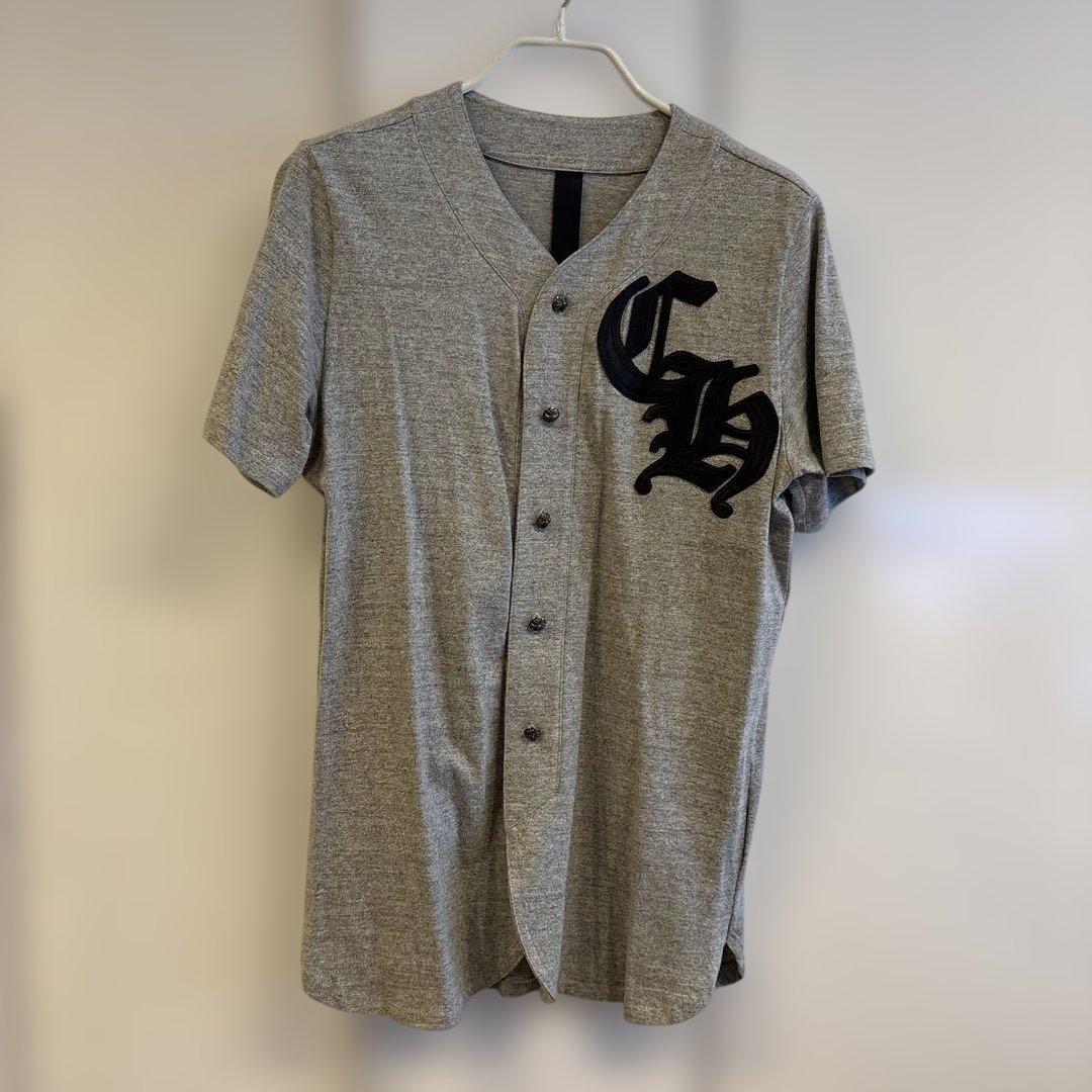 【未使用品】クロムハーツ　ベースボールシャツ