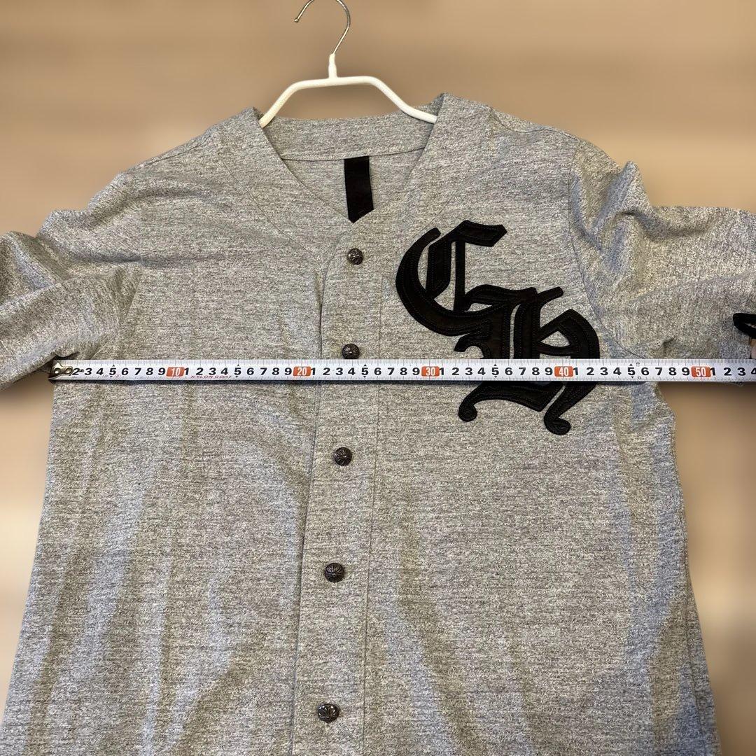 【未使用品】クロムハーツ　ベースボールシャツ