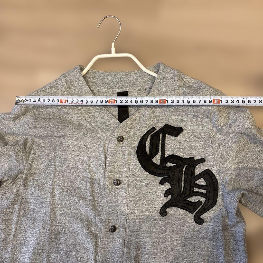 【未使用品】クロムハーツ　ベースボールシャツ