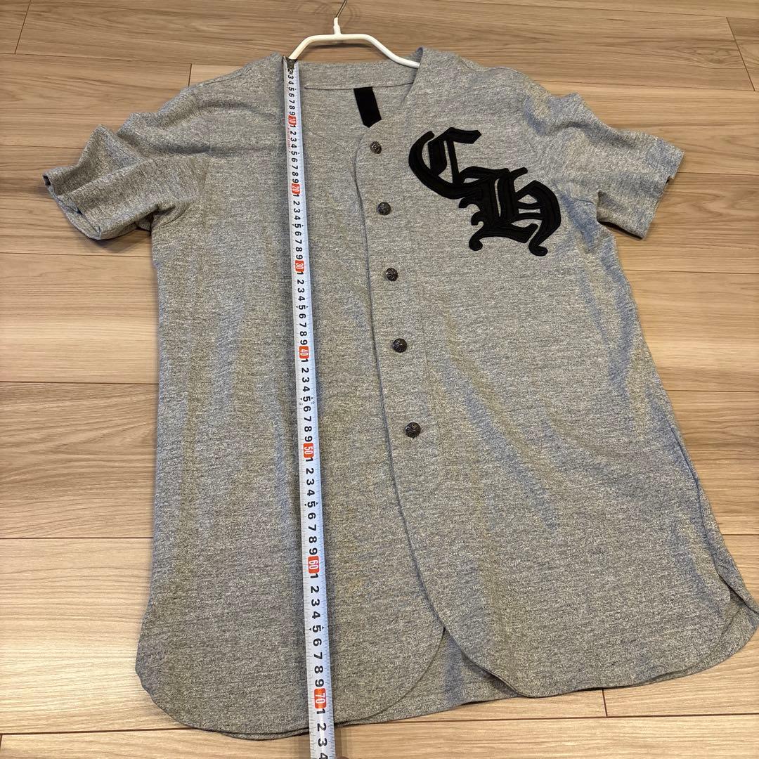 【未使用品】クロムハーツ　ベースボールシャツ