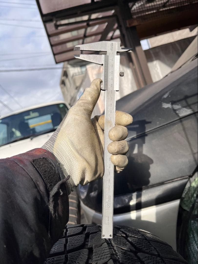 ポルシェ純正アルミホイール　スタッドレスタイヤ　17インチ