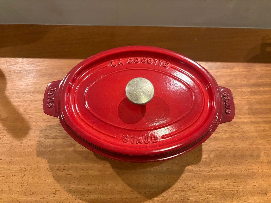 STAUB ココット・オーバル　23cm 赤　ストウブ鍋　正規品