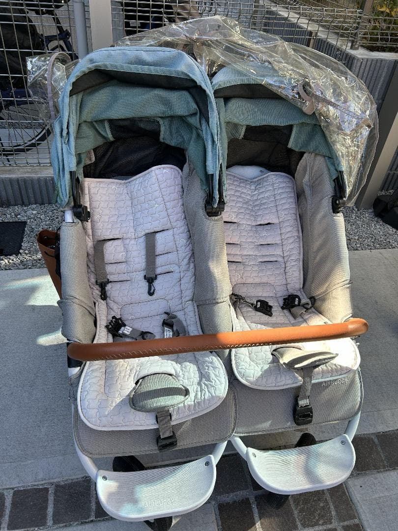 【純正の防寒マフx2ほか付属品充実】エアバギー ココダブルEX フロムバース