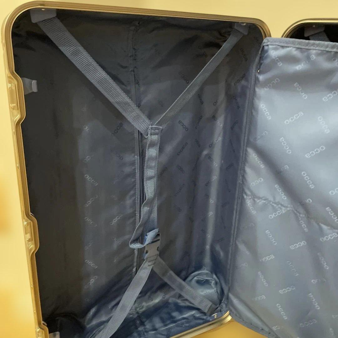 occa プレミアム 高級アルミスーツケース キャリーケース シルバー