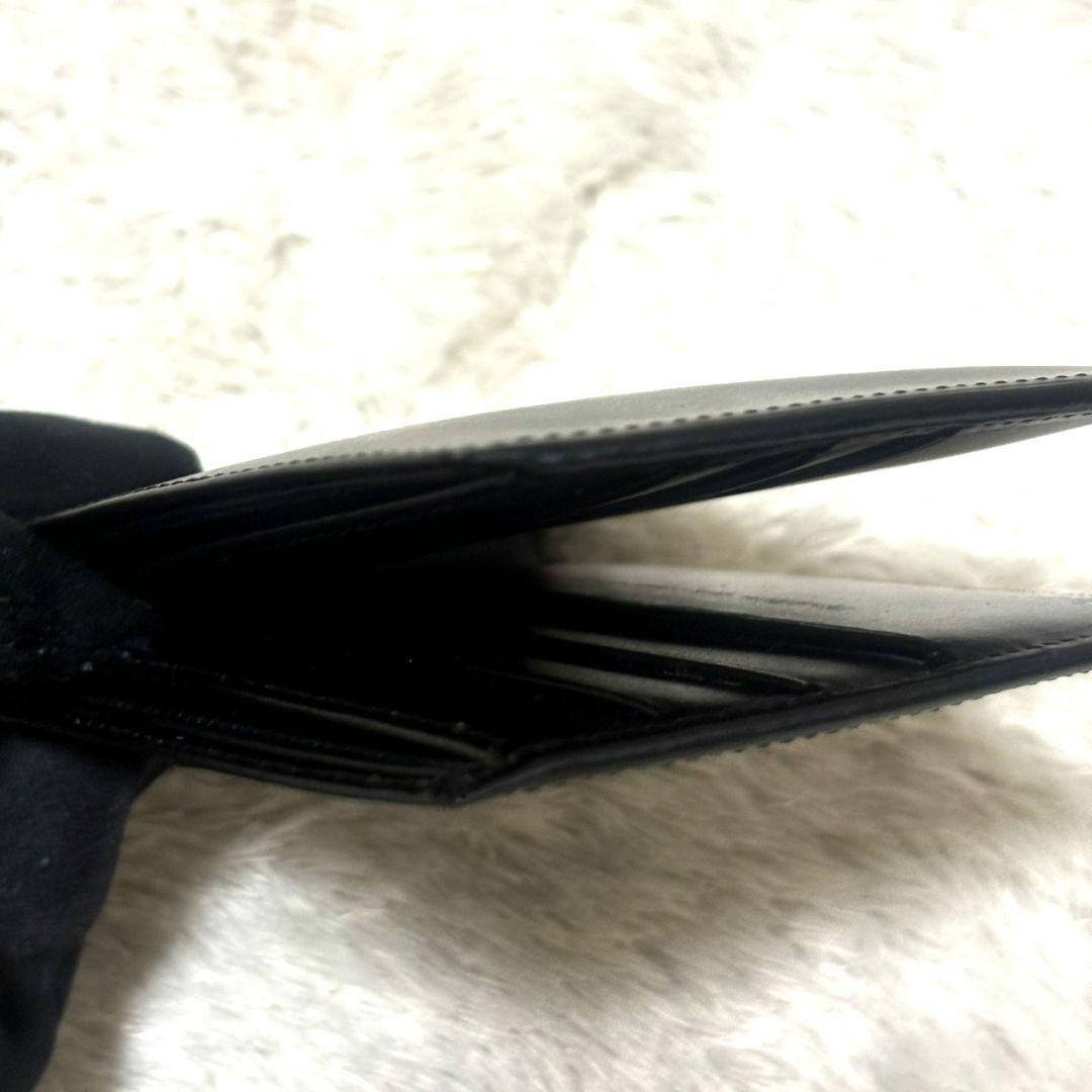 美品 Cartier カルティエ パシャ レザー コンパクト財布 ブラック 黒