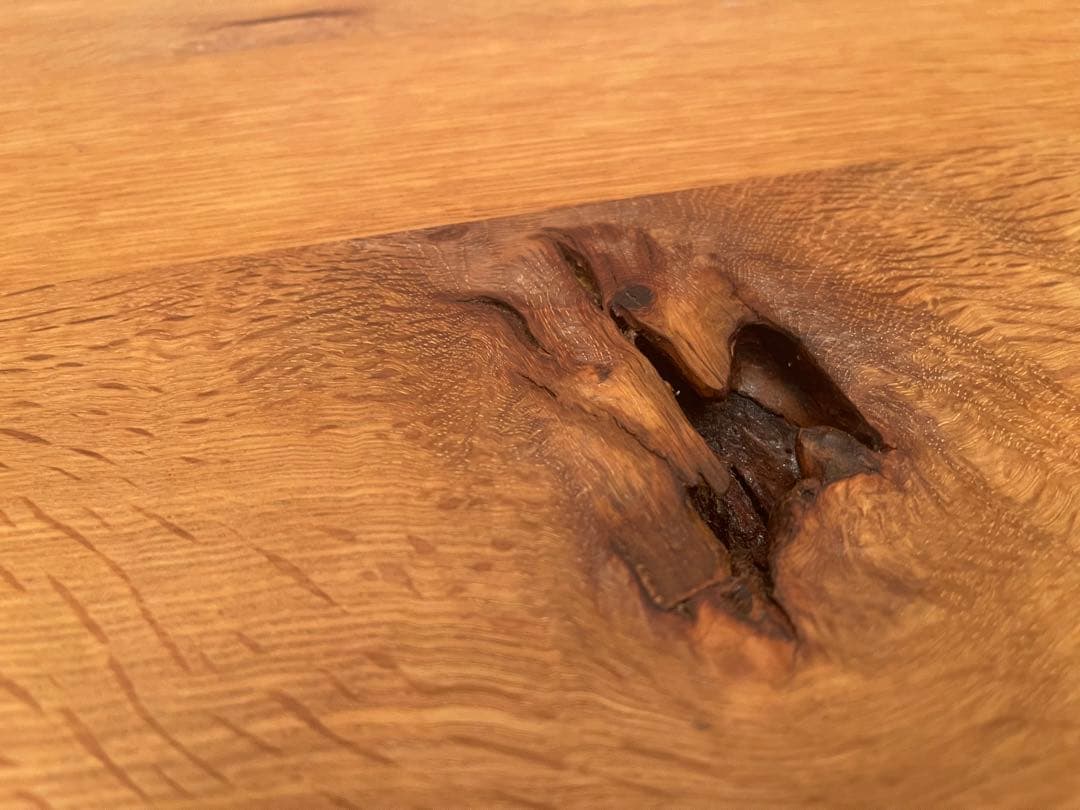 飛騨産業　森のことば　半円型テーブル