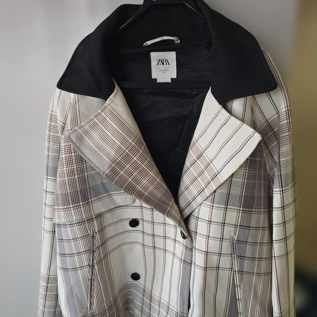 ZARA　トレンチ風ジャケット定価3万以上、ハイブランドの雰囲気　2025XL