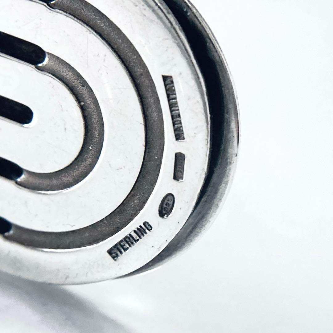 BVLGARI ブルガリ オニキス マネークリップ シルバー S259004