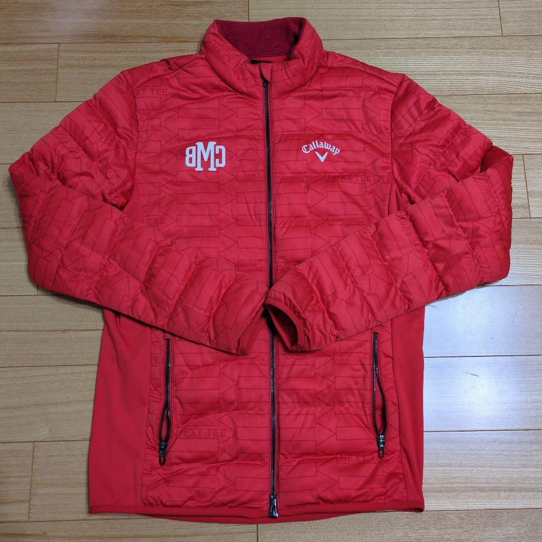 キャロウェイ　ダウンジャケット　レッド　Lサイズ