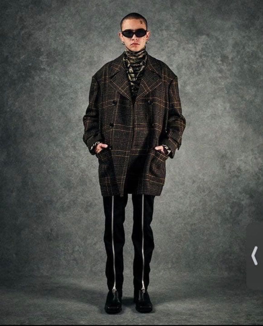 john lawlence sullivan 19aw ツイードオーバーコート