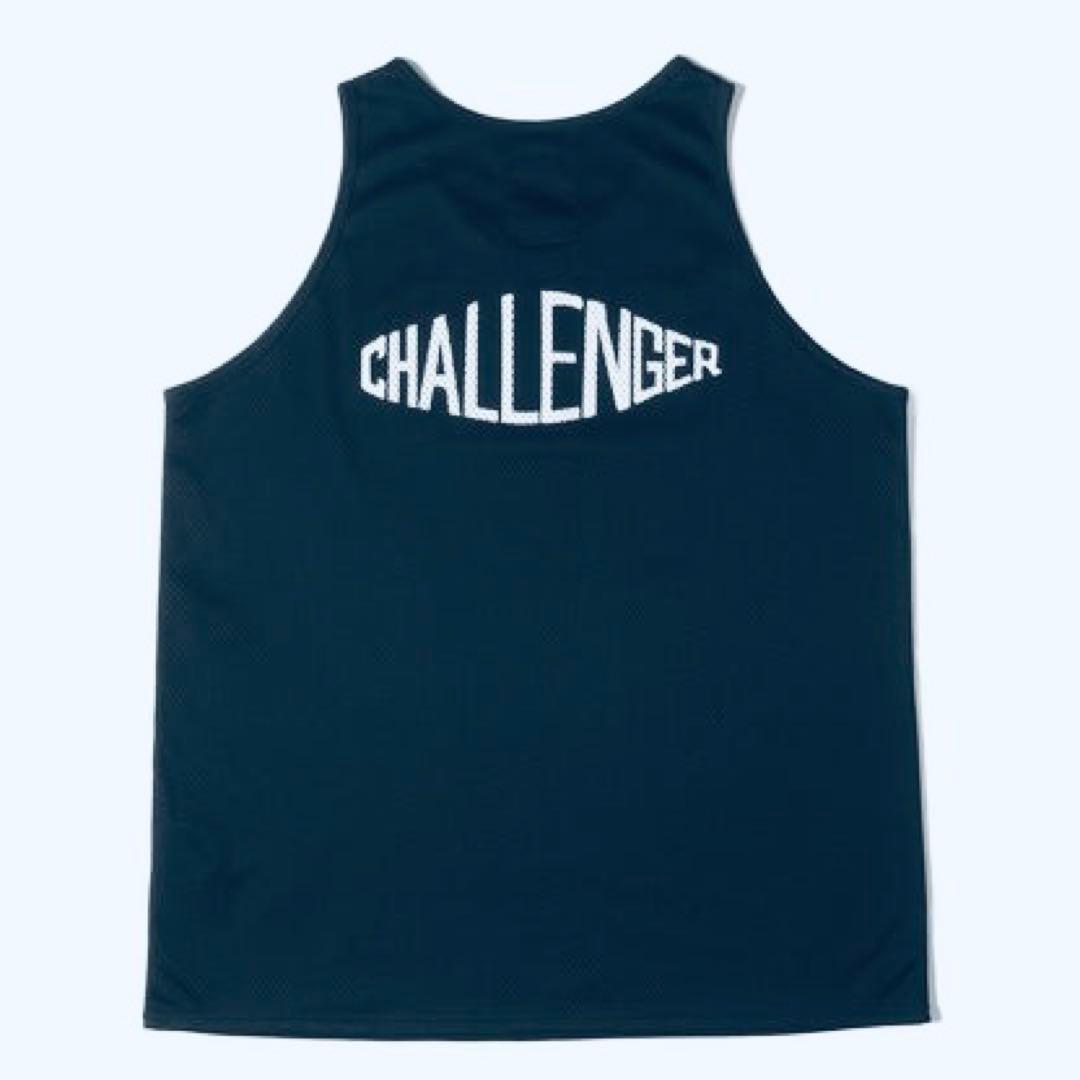 トップス CHALLENGER LOGO MESH TANK TOP Black