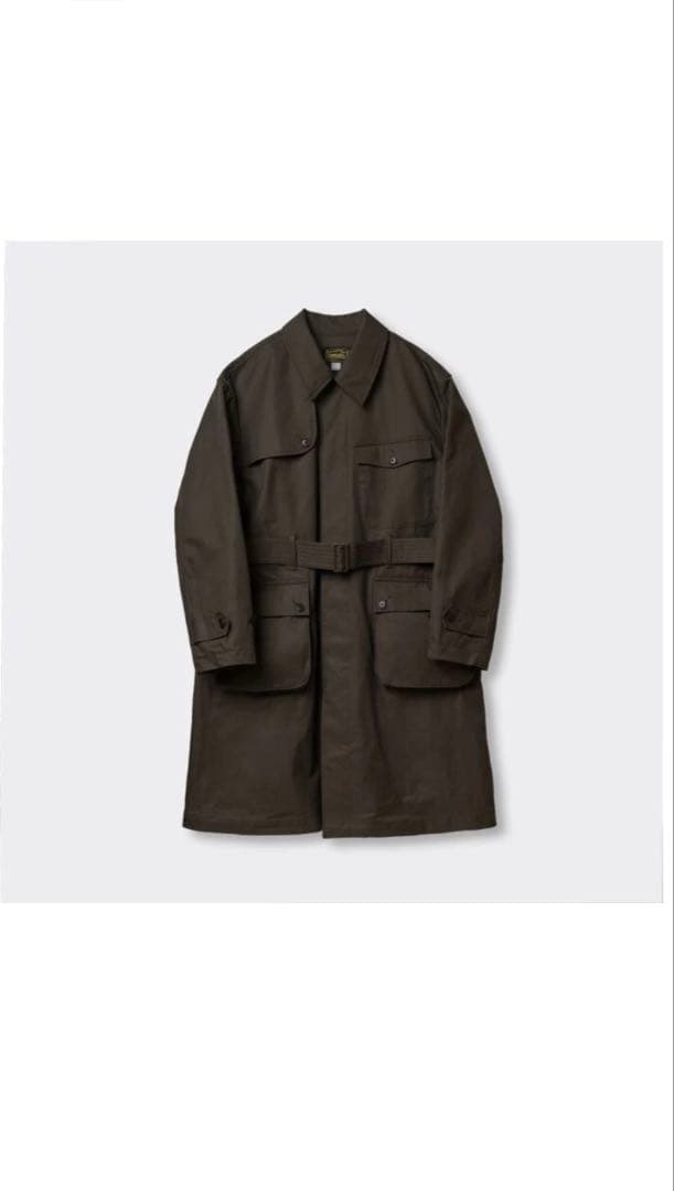 【定価9.5万・新品】オルゲイユ モーターサイクルコート ブラック38 M