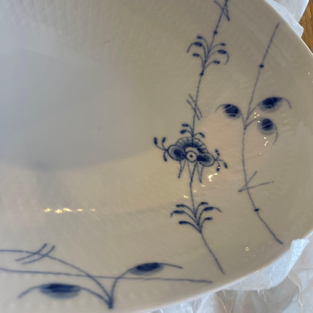   ブルーパルメッテ オーバルディッシュ 2枚