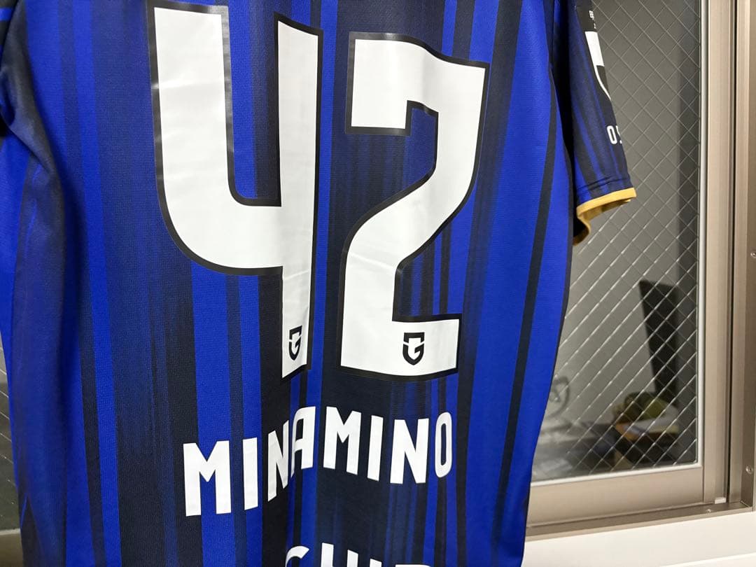 2025年　ガンバ大阪　南野 42番　レプリカユニフォーム　M-Lサイズ