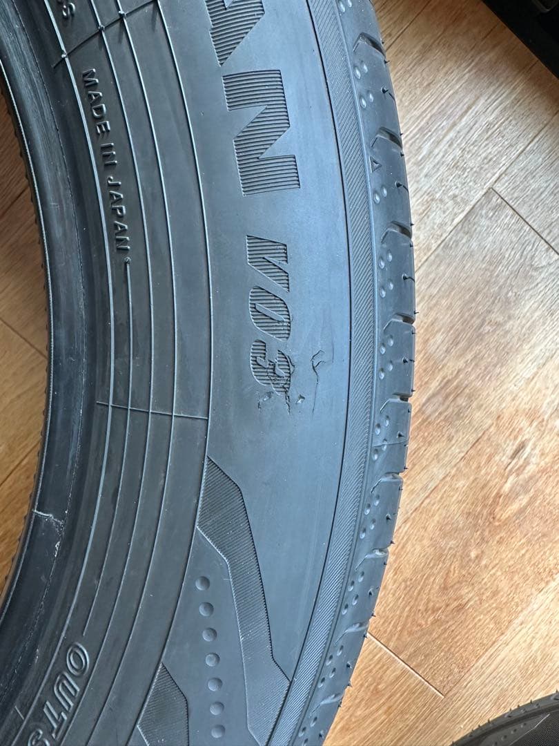 mk1208 18インチサマータイヤ 2本セット（アルファード新車外し）