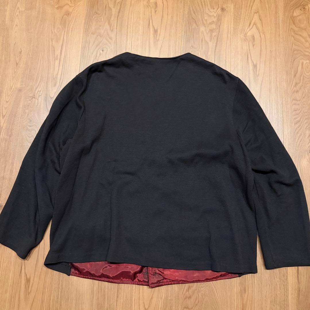 レザー切り替え◎ 60s SEARS イングランド製 カーディガン ビンテージ