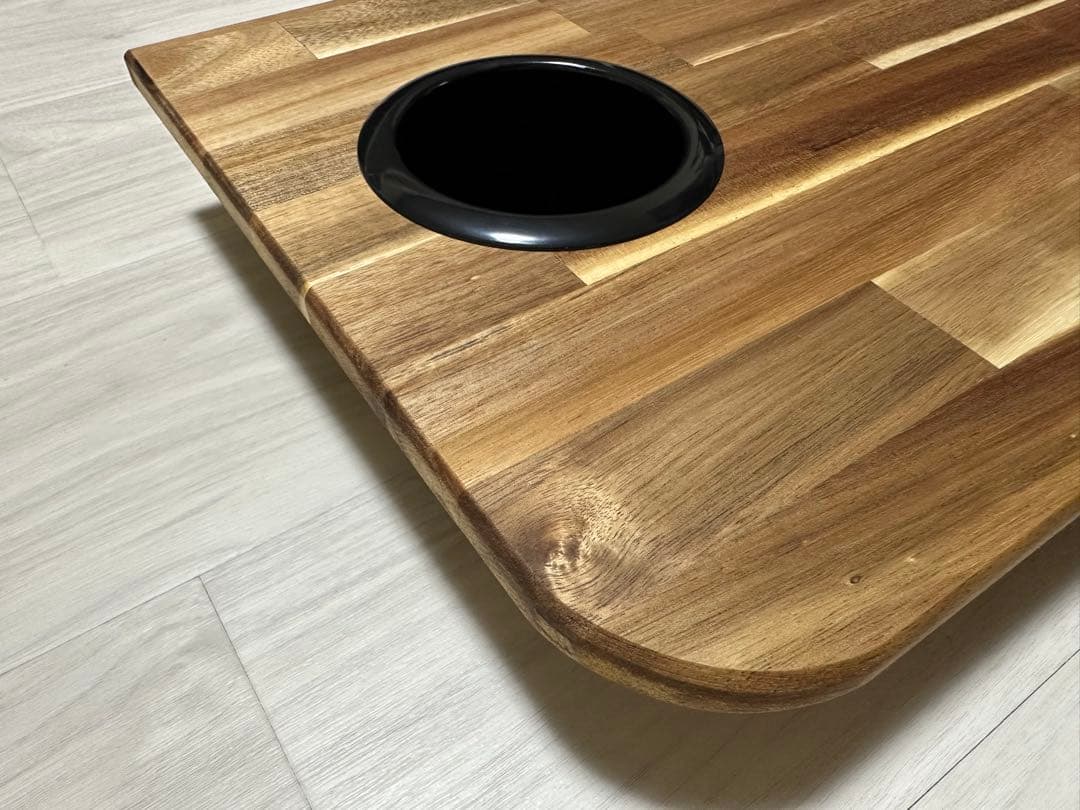 キャラバン　NV350 セカンドテーブル　机　ドリンクホルダー