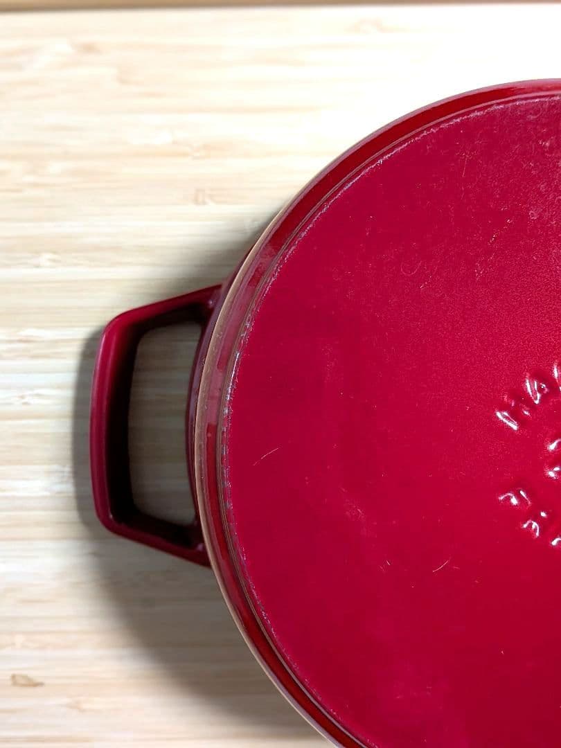 STAUB ストウブ ラ ココット 20cm チェリー　フランス製